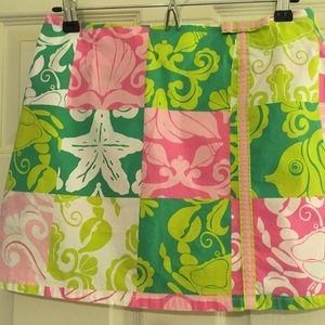 Lily Pulitzer skort, skirt with shorts